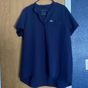 figs navy kitale maternity top